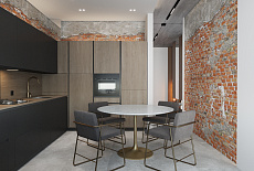 Дизайн-проект кухни-гостиной от Дениса Черного